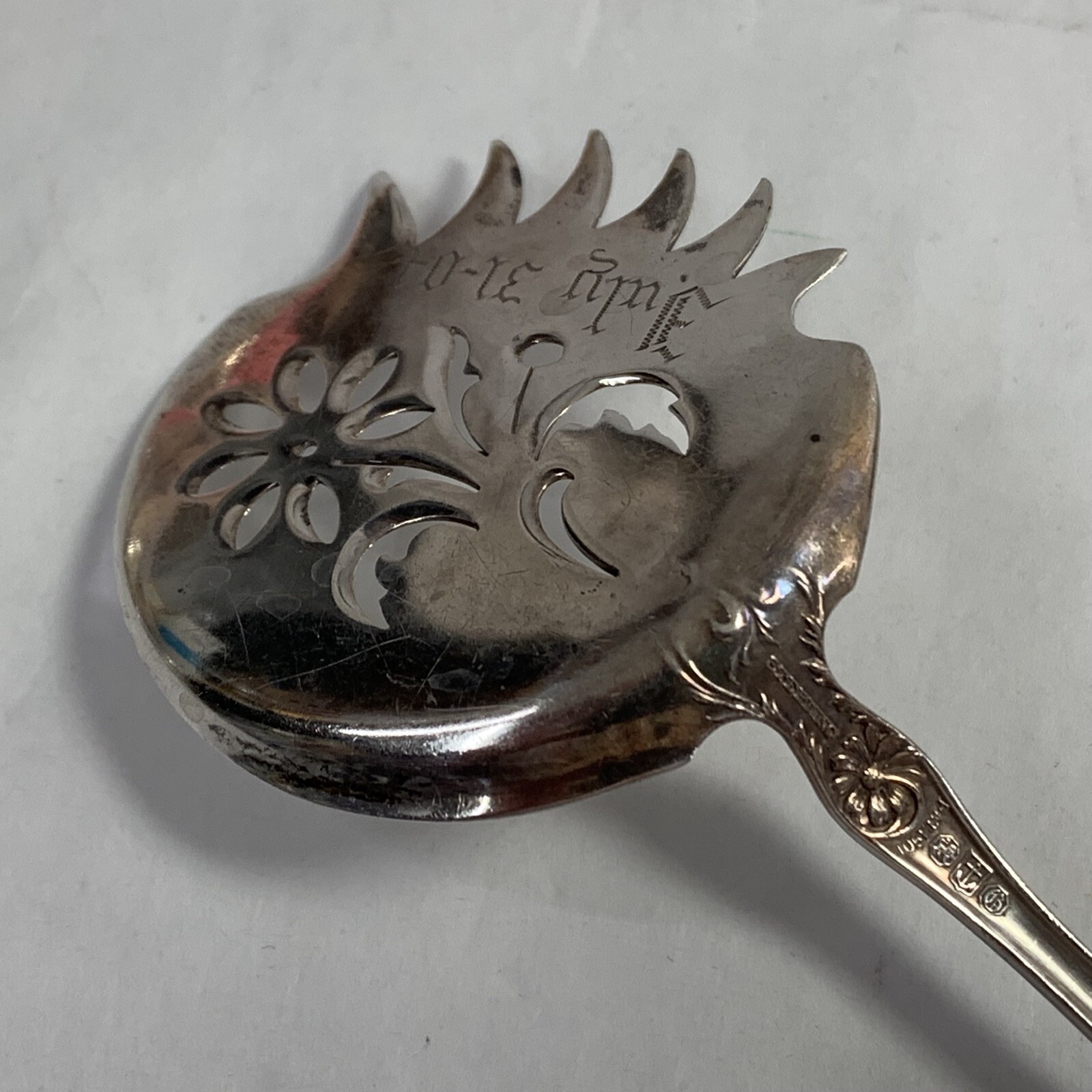 Gorham Sterling Flatware, Marguerite, Cucumber Server, 5 3/4 inches