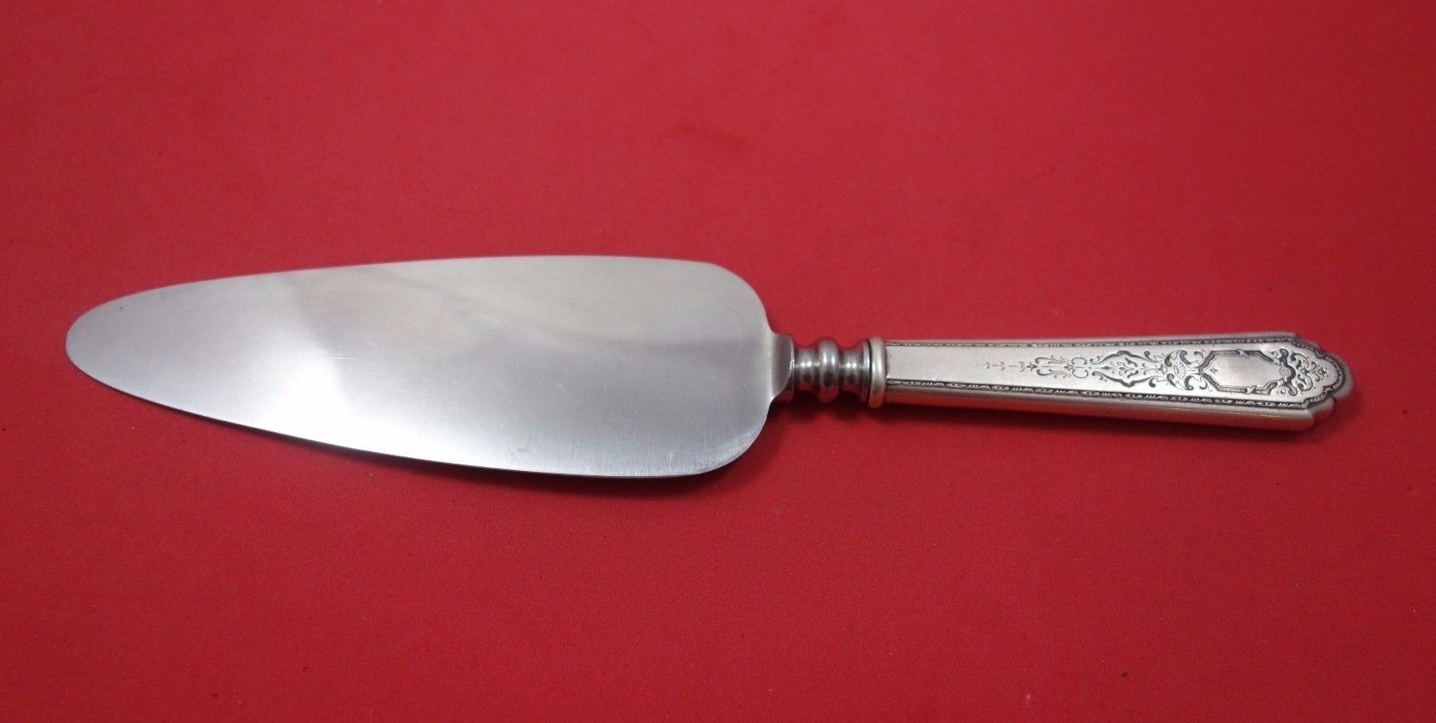 Mary II by Lunt Sterling Silver Cake Server Hollow Handle WS Original 9 3/4″