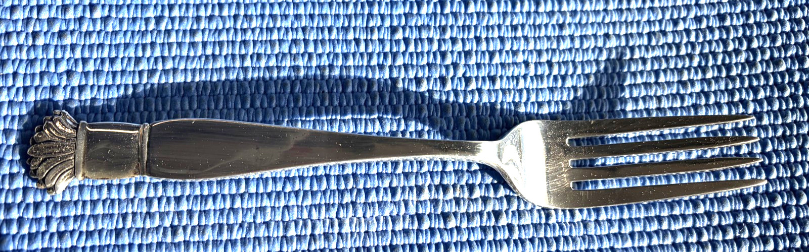 Error Dinner Knife Grenada Old Newbury Hand Wrought ONC Sterling Silver 62 grams