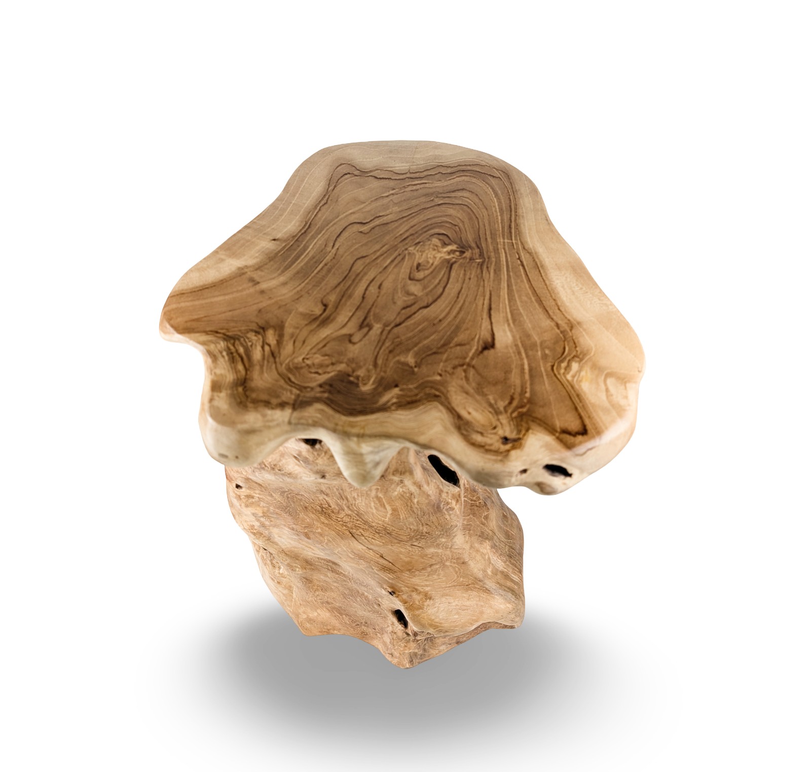 Wood Side Table, Teak Side Table, Side Table, Handcrafted Side Table