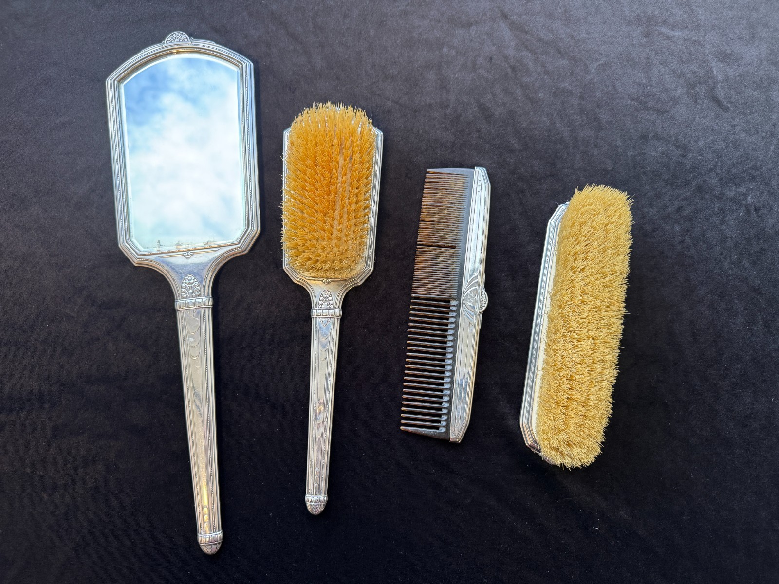 Gorham Sterling Vanity Set – 4 pieces REDUCED AGAIN!