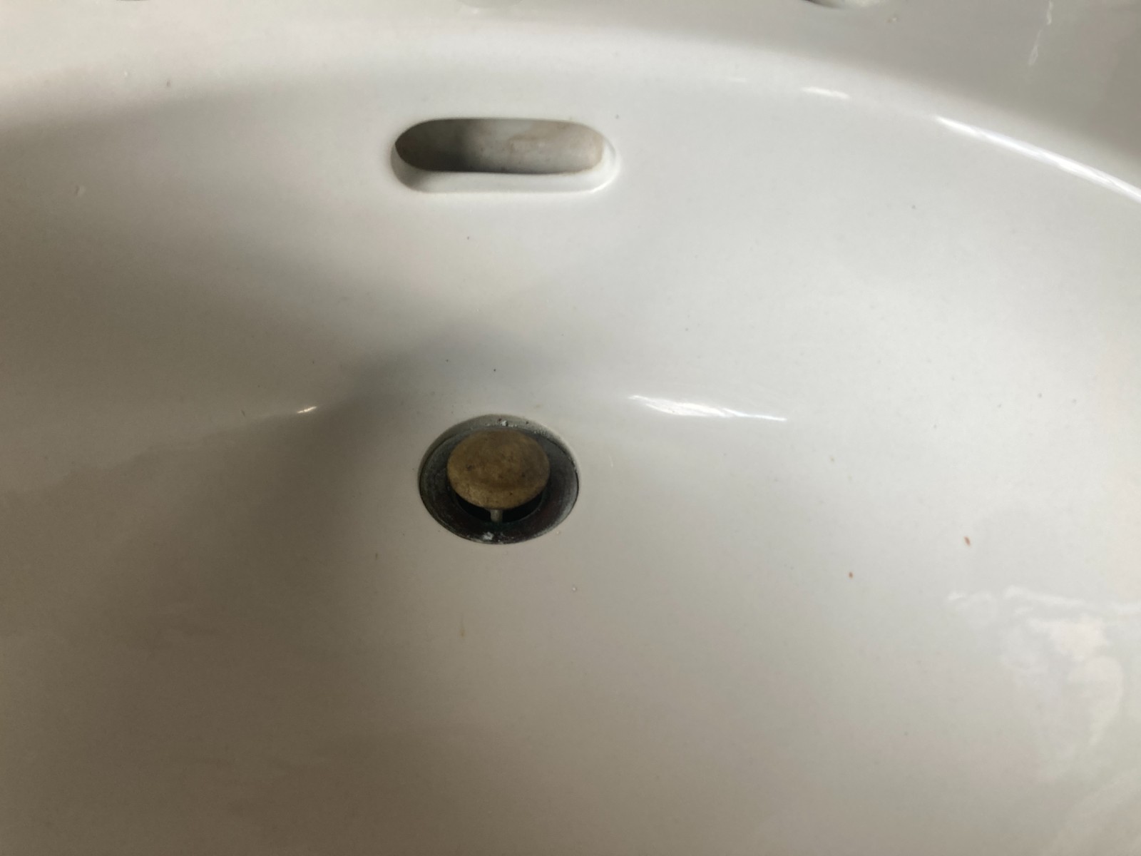 Antique 20×19 White Vitreous China Bath Wall Sink Old Trenton Potteries 361-25E