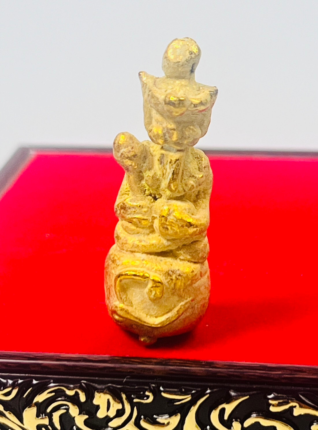 Laos Hermit Gold Leklai Buffalo Mountain Cave Love sex wealth attraction Amulet
