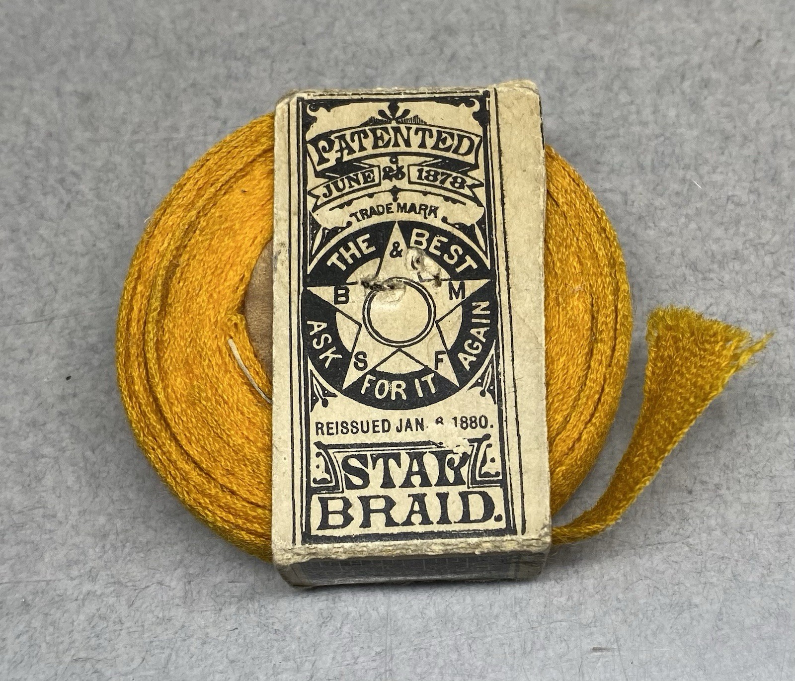 Antique Star Braid ~ Sewing Material Roll