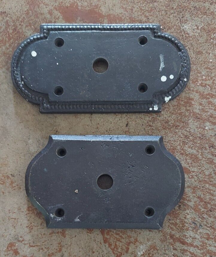 door plates doorknob plates 5x 3, 5.75x 3 two in set