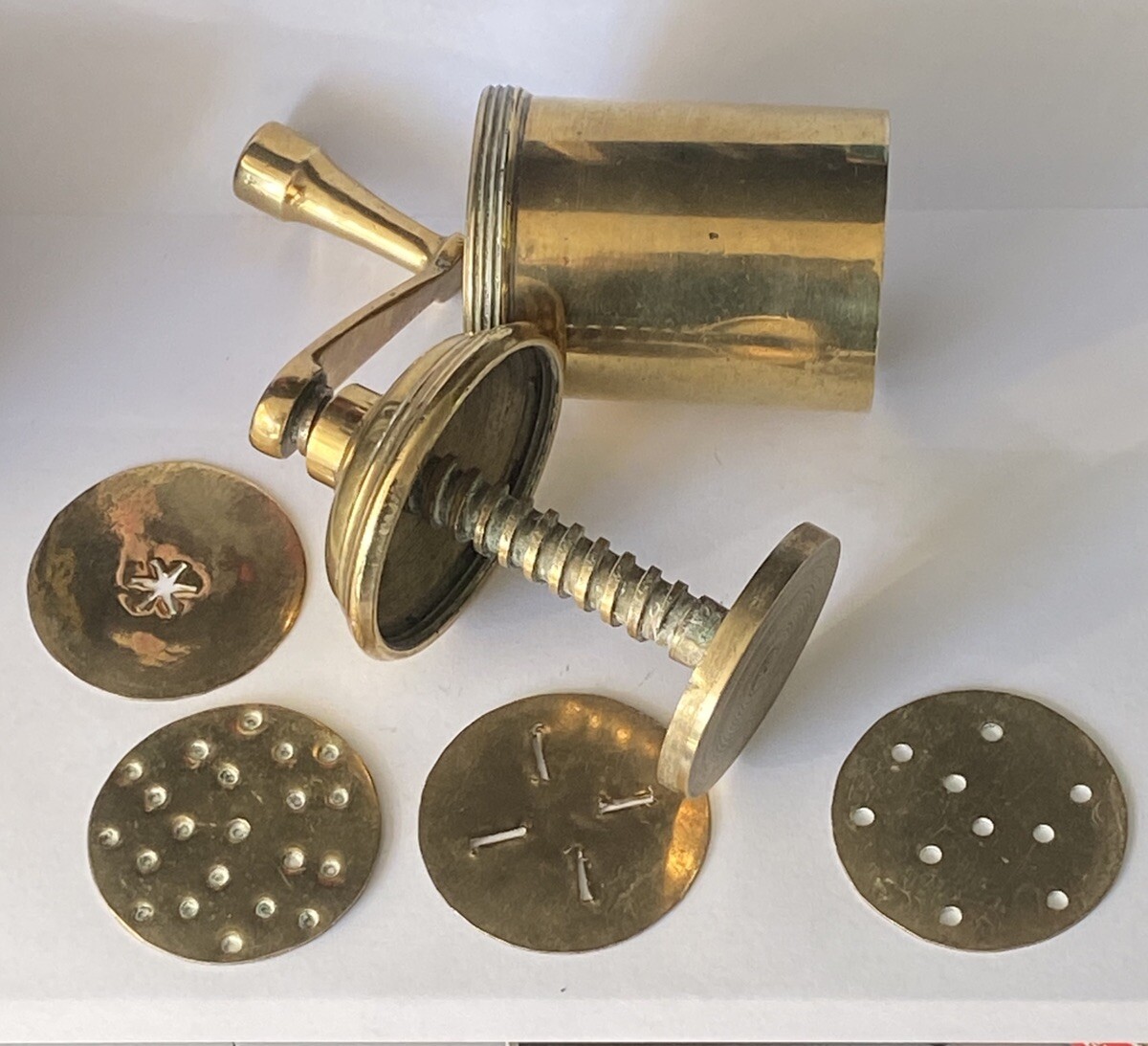 Vintage Brass press- jamboli – Kitchenalia Indian Food Noodles Cooking