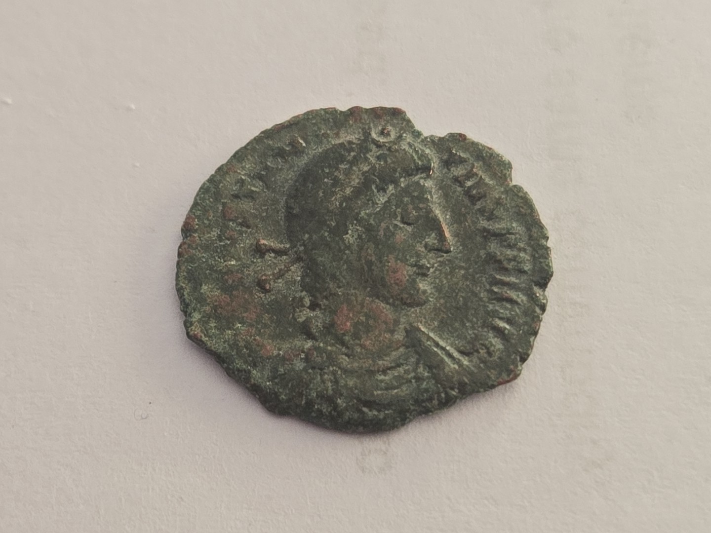 Roman Bronze Coin Of Constantine The Great. Please Read Description. LA167