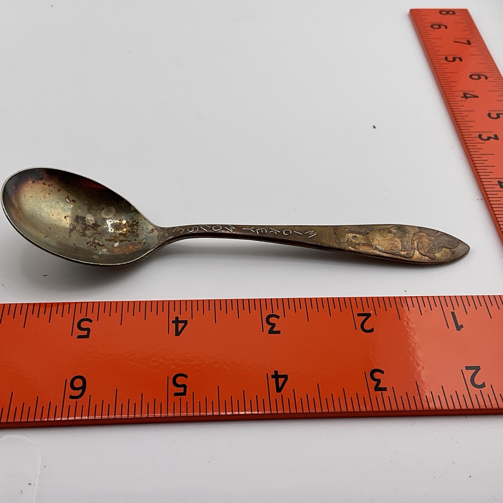 Vintage Wm. Roger’s Mickey Mouse Silver Plated Souvenir Spoon