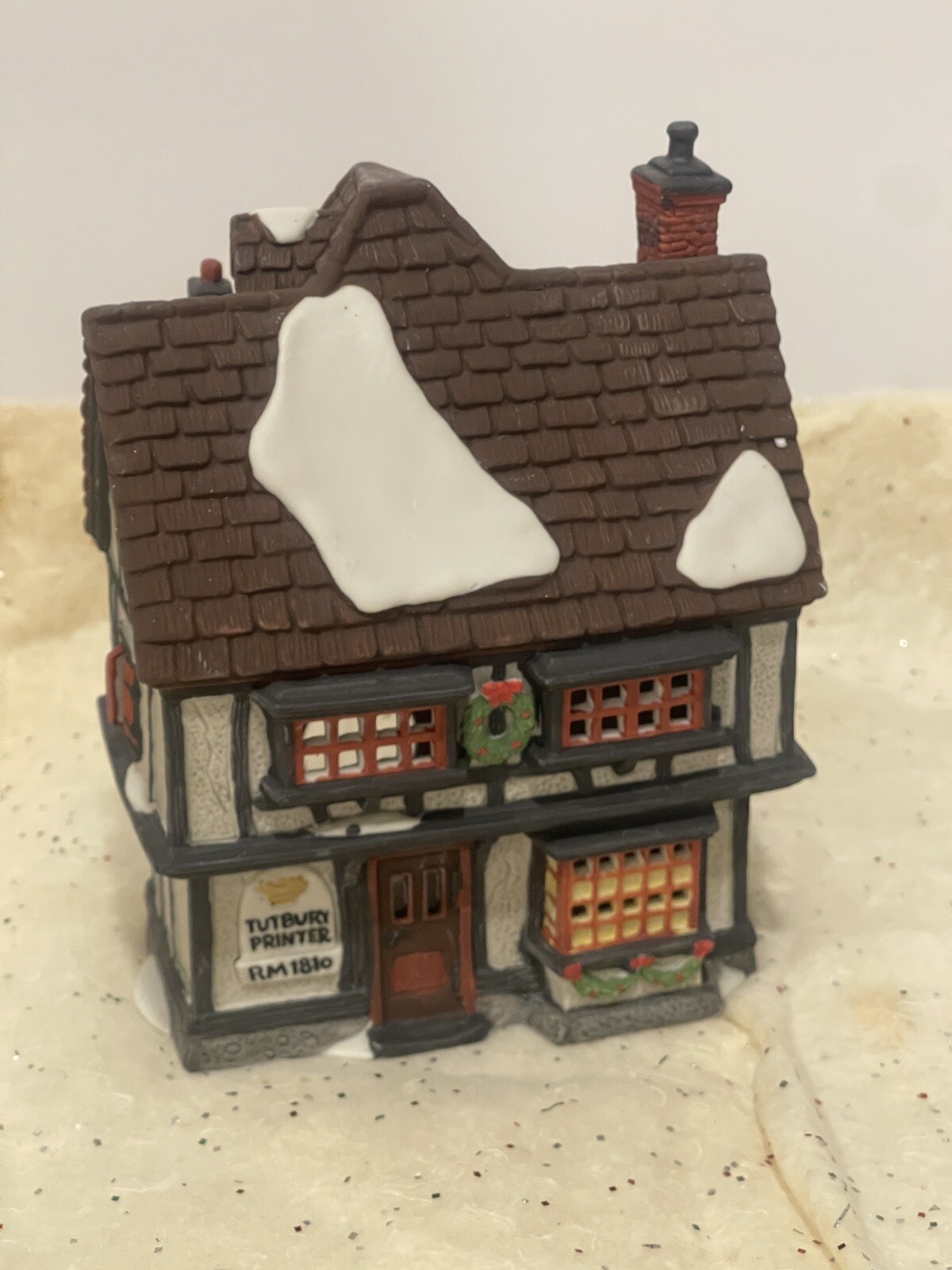 Heritage Village Collection Dickens Village “Tutbury Printer” | Original Box