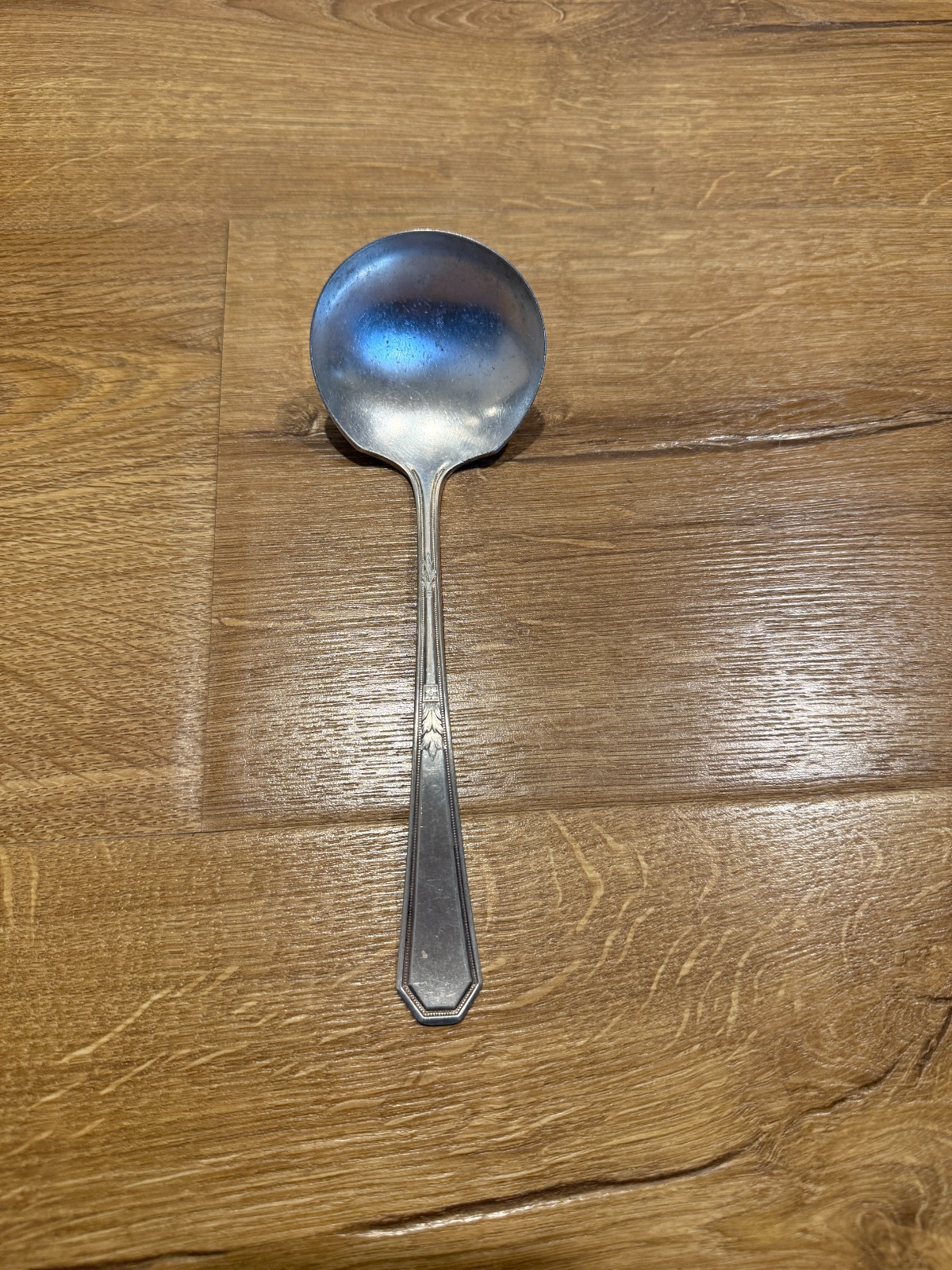 William Rogers & Sons Silver Plate Mayfair Pattern Gravy Ladle Spoon Very Good