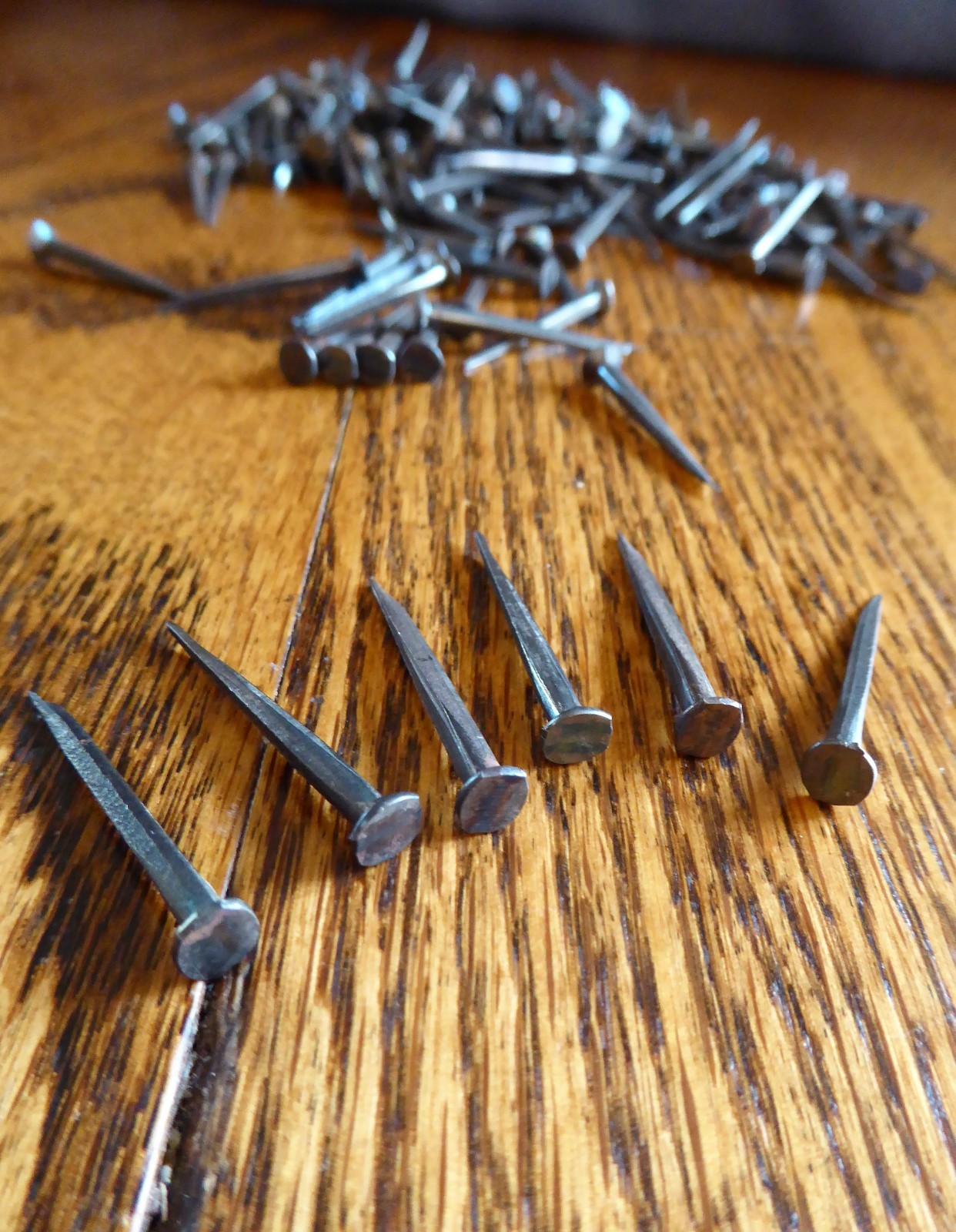 Vintage Carpet Tacks 1-3/16″ 3d Lot Upholstery Nails Forged Steel NOS