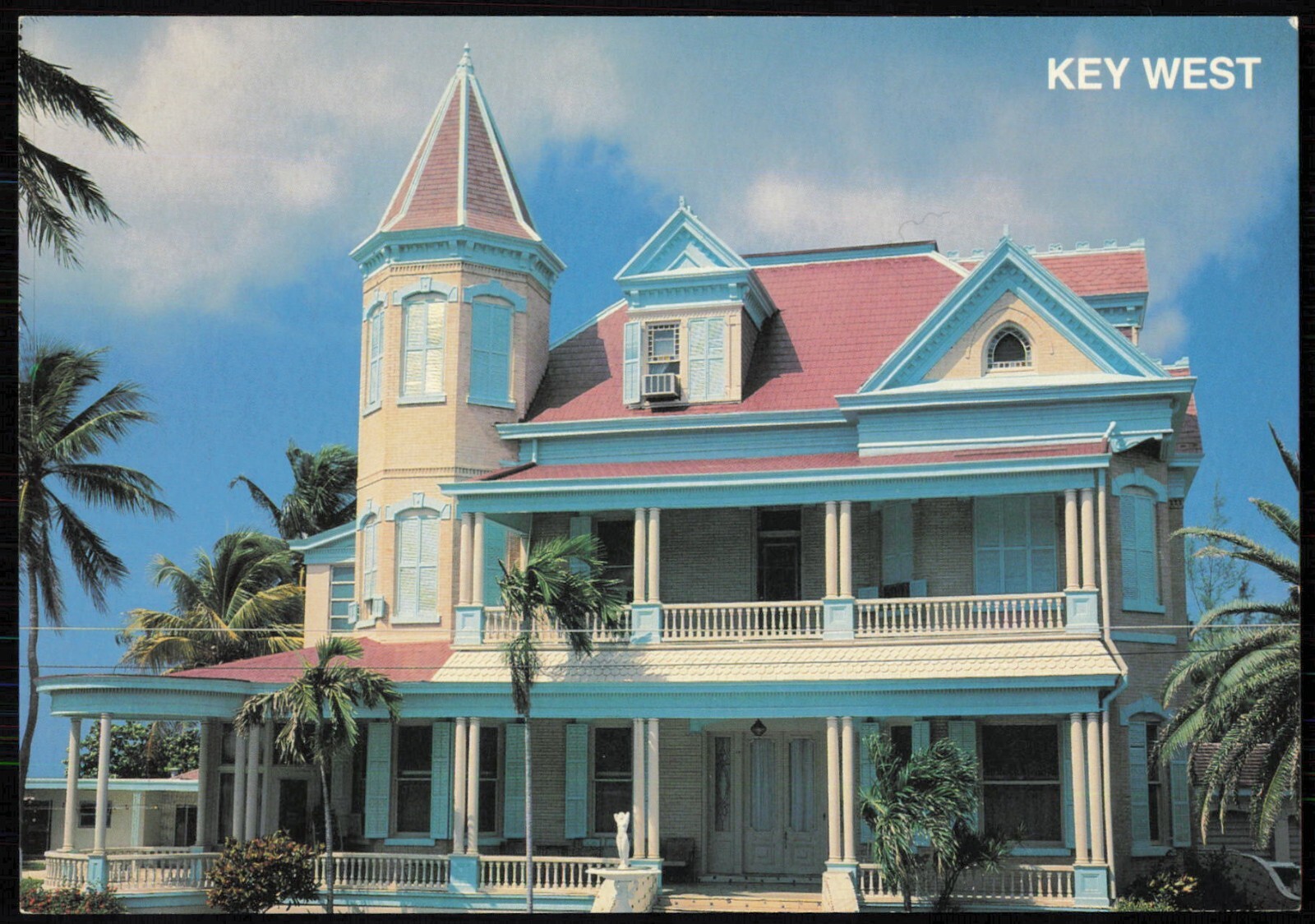 Southernmost House Key West Florida Postcard