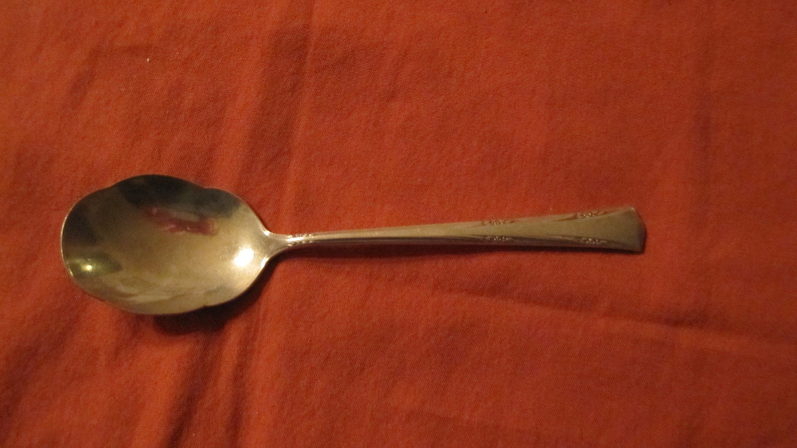 GORHAM STERLING SILVER GREENBRIER SUGAR SPOON NO MONOGRAM
