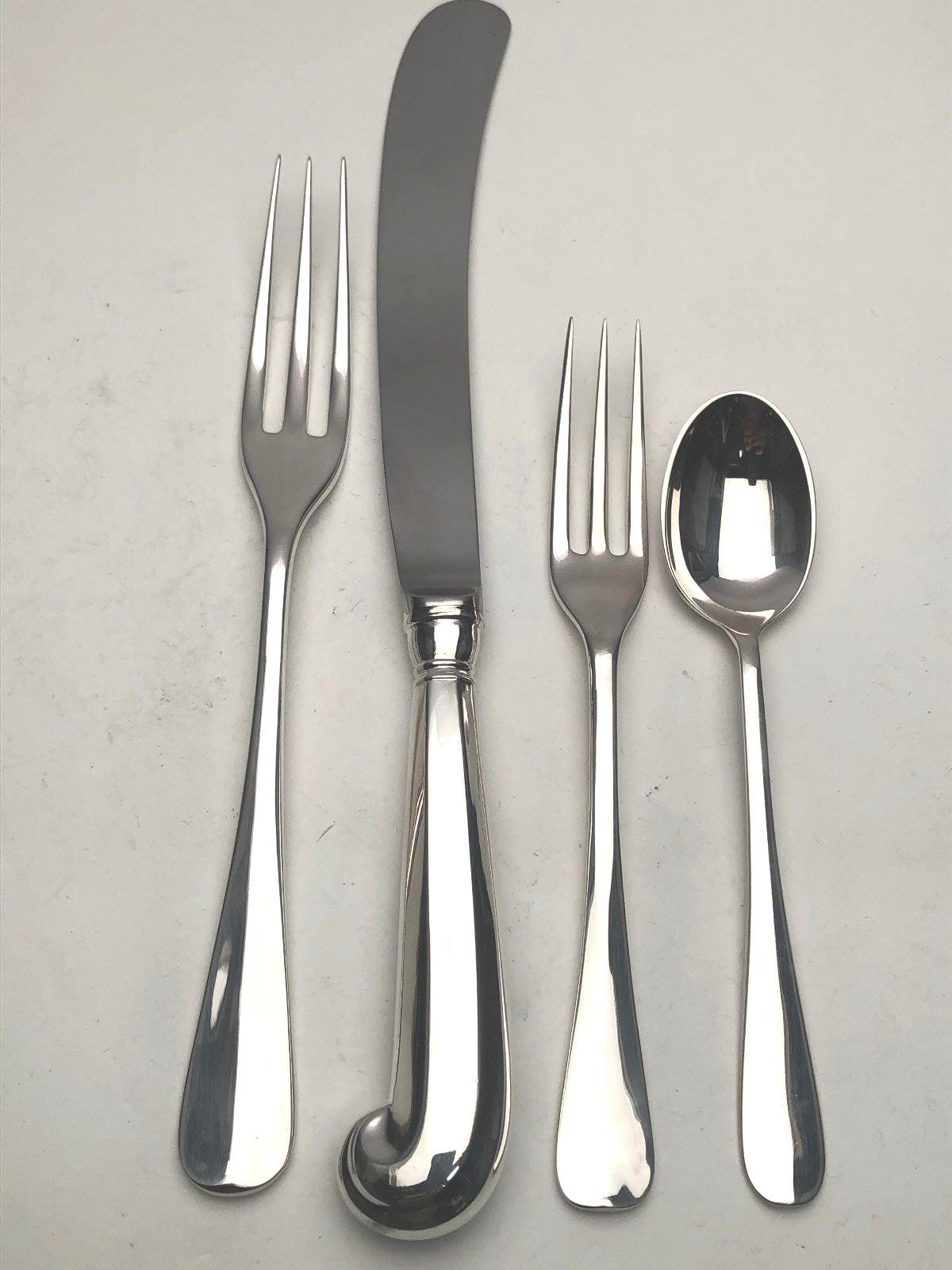 Williamsburg Queen Anne by Kirk Stieff Sterling Silver, 4 Piece Place Setting