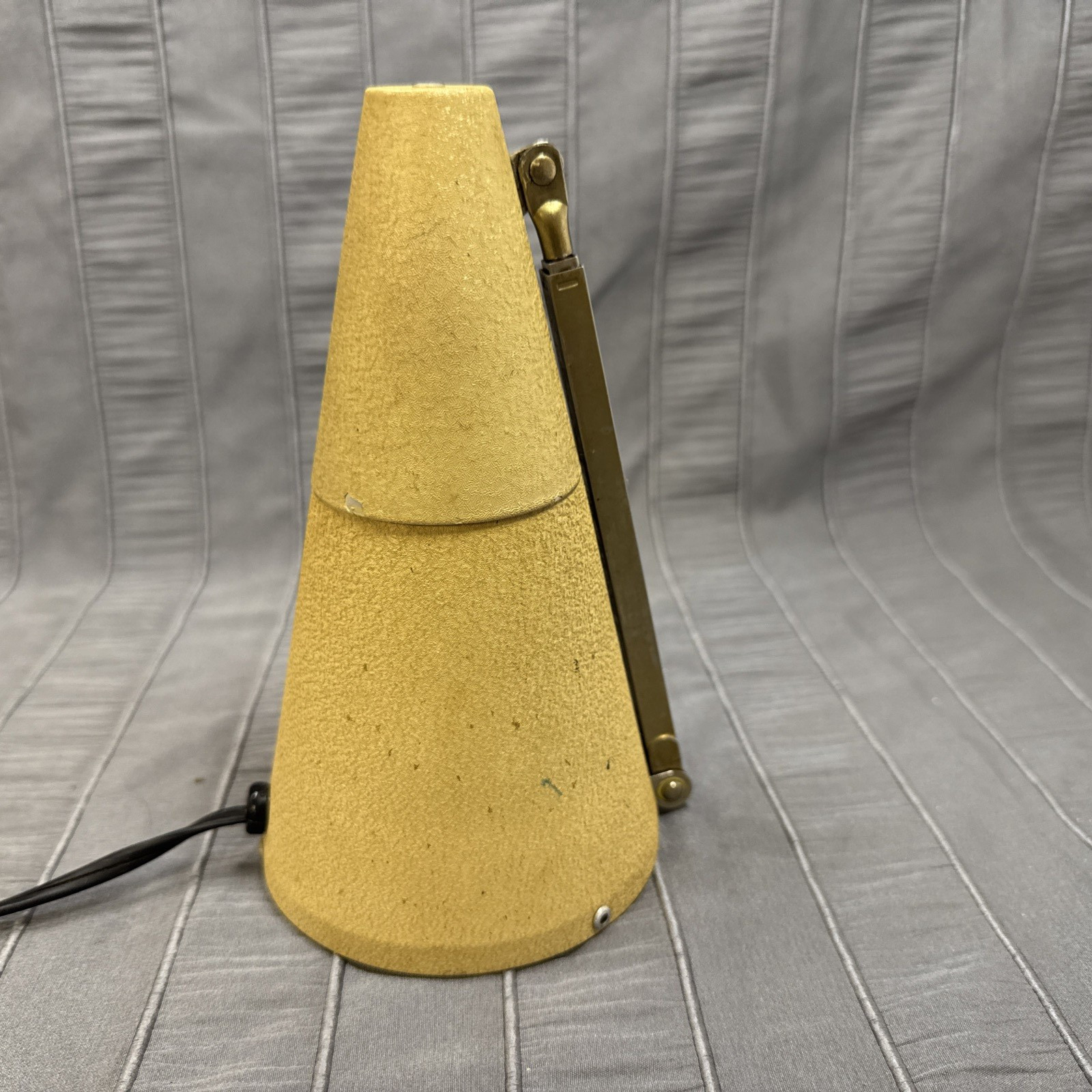 Telescoping Desk Lamp Vintage Midcentury Cone Shaped