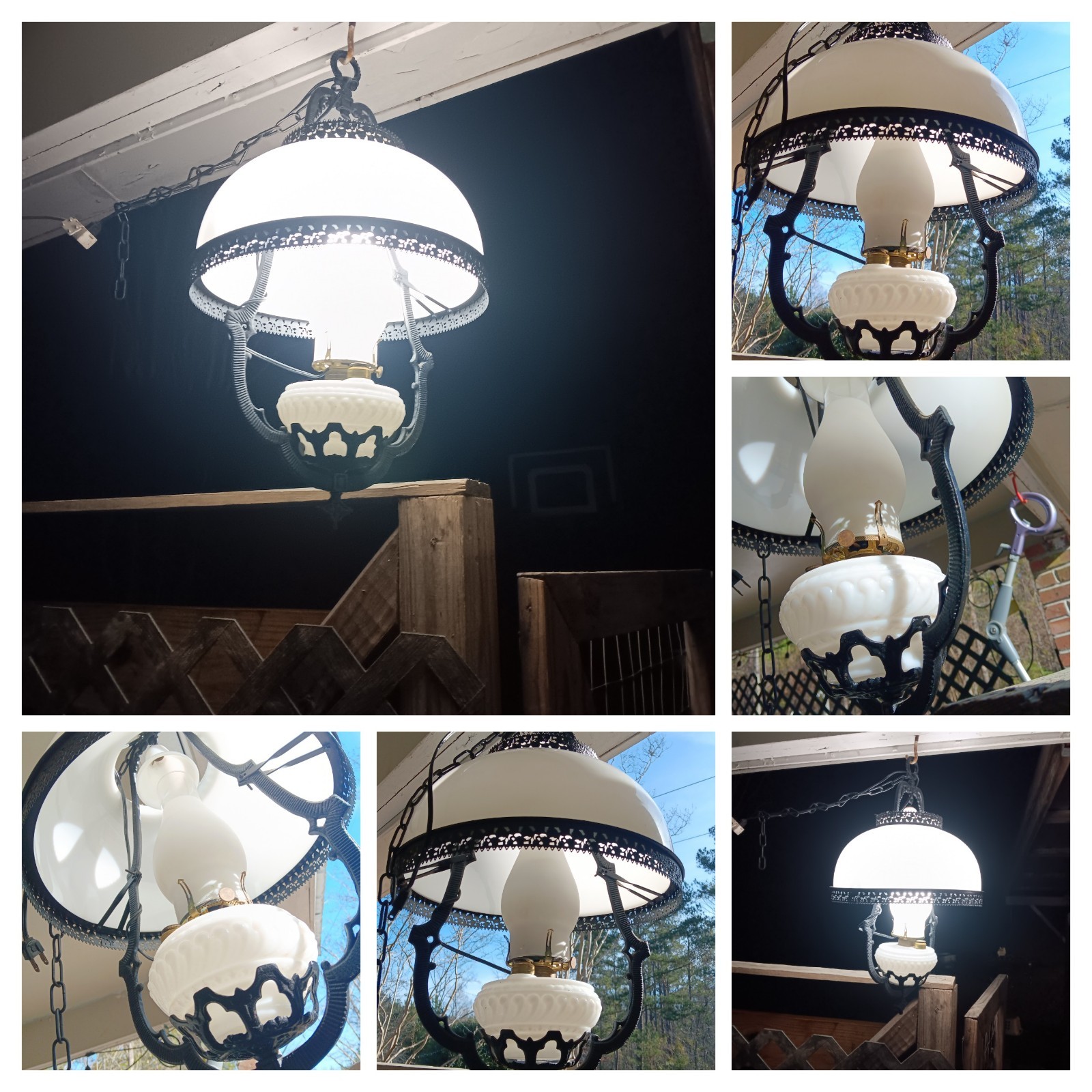 Antique Colonial Style Lamp