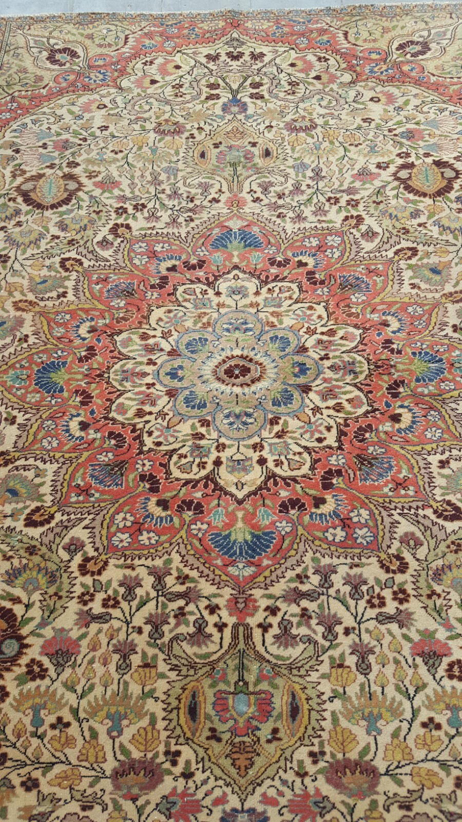 Antique Turkish Area Rug HANDMADE Livingroom Rug Natural Kitchen Wool Rug CC