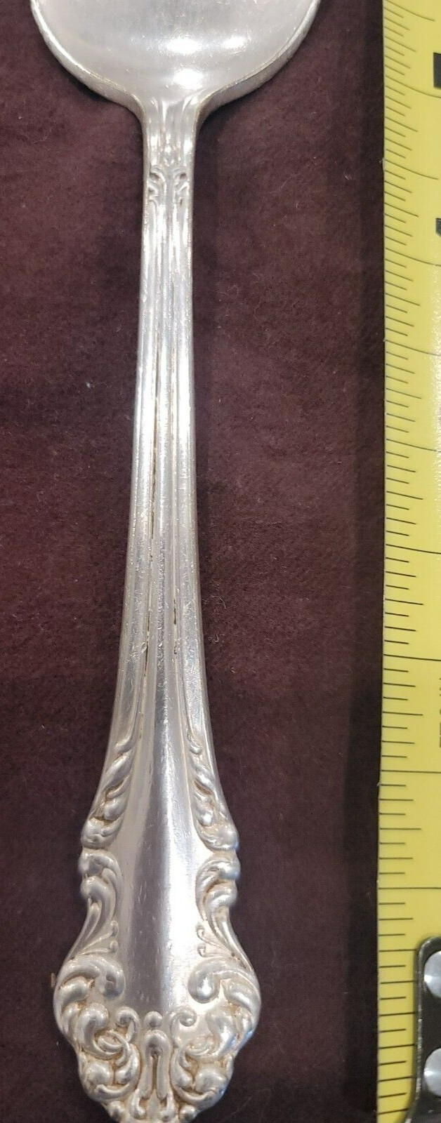 Antique Community Silver Triple Plus “Avalon” Serving Spoon ~1904