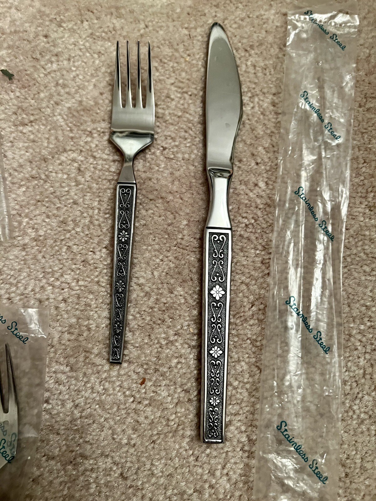 Riviera Cordova Japan Stainless Steel Flatware Set 50 Pieces – Vintage (new)