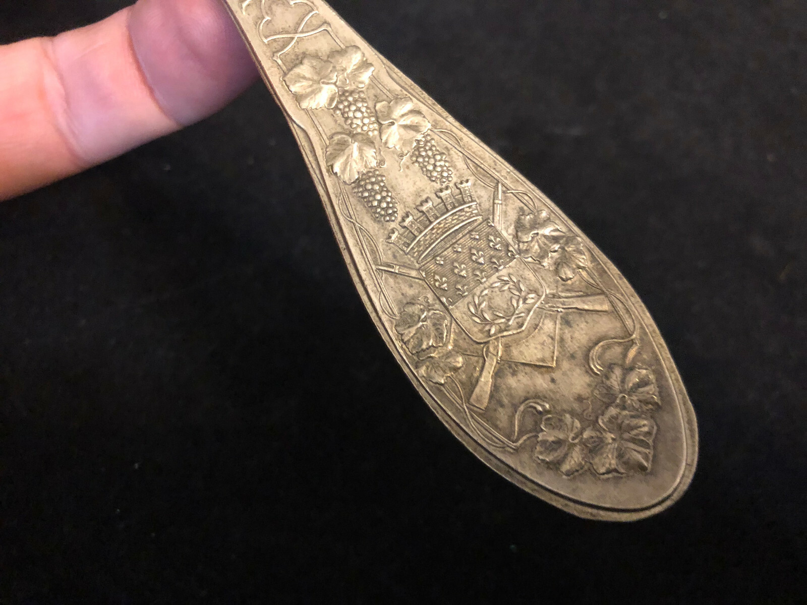 Reims Shooting Society Coat Of Arms Spoon Presentation Model