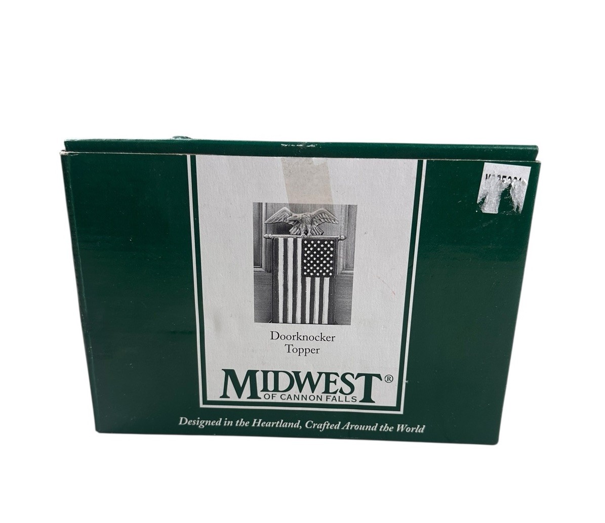 American Flag Door Knocker Top Topper Midwest of Cannon Falls New!