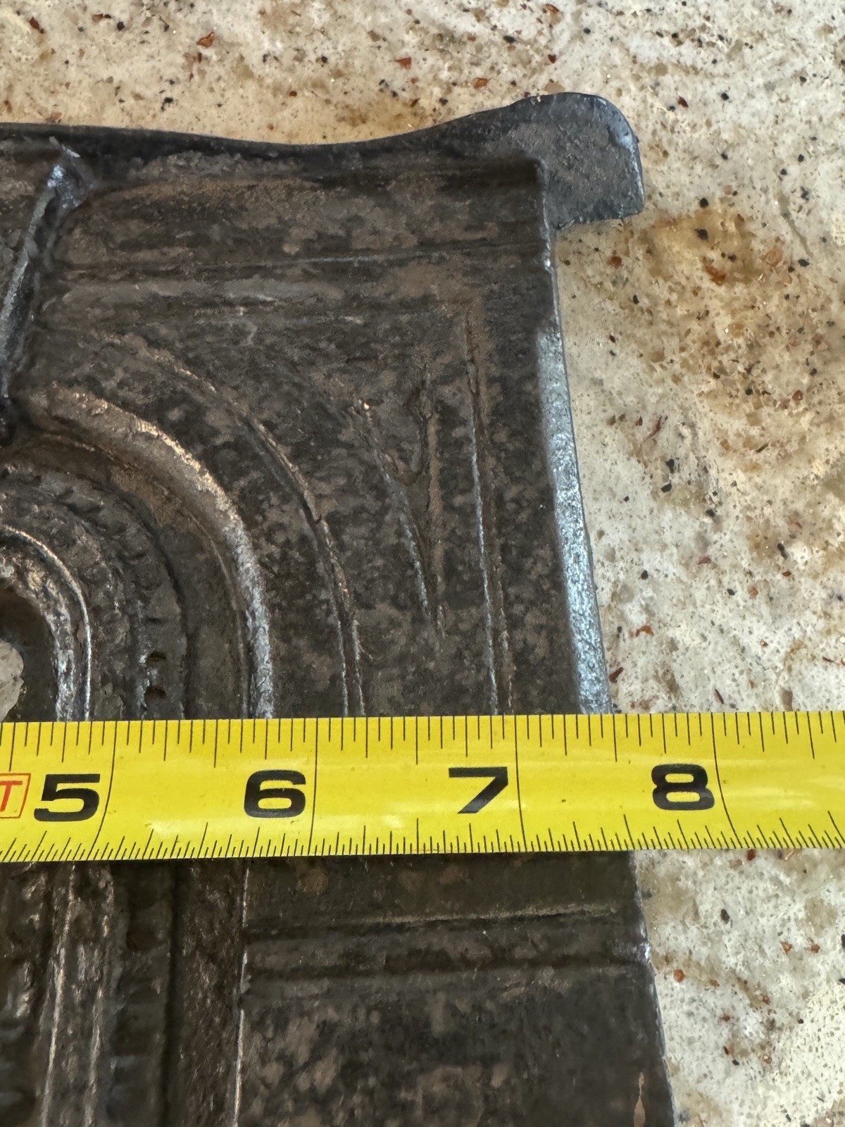 Victorian Antique Cast Iron Fireplace Salesman’s Sample England Makers Mark