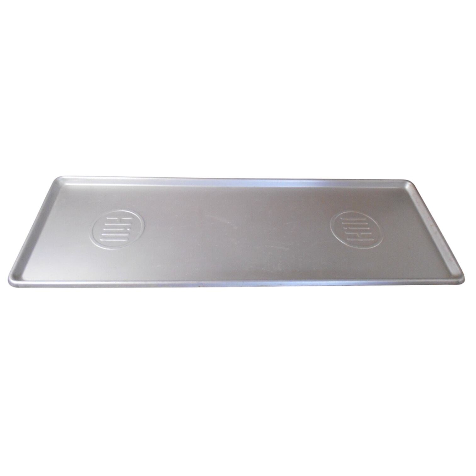 Antique HILL Aluminum Deli Case Display Tray # 6 30″ X 10.5″ Butcher Bakery