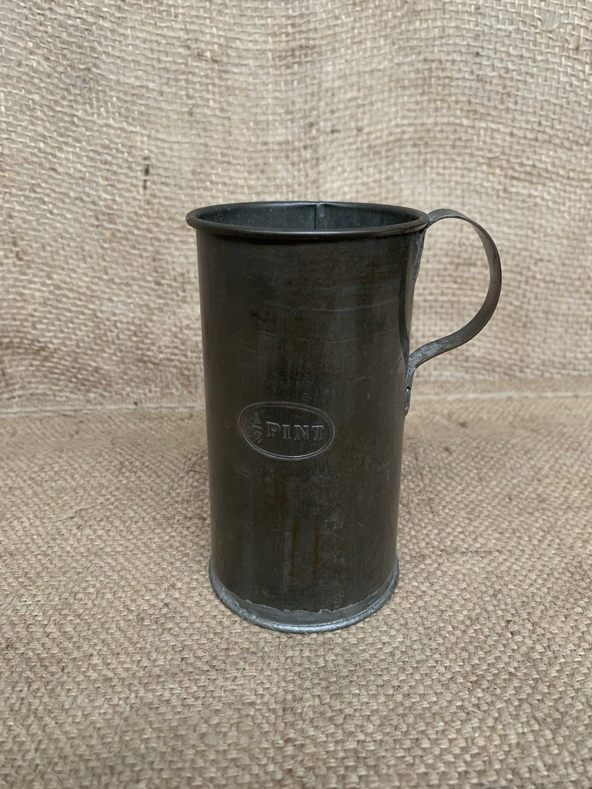 Brown & Polson’s 1/2 Pint Measure – Antique Kitchenalia – Rare – Farmhouse