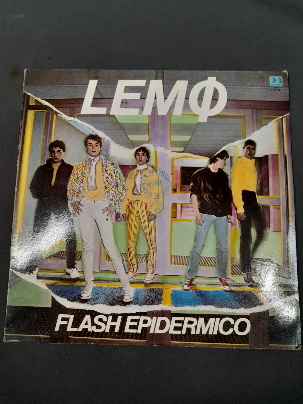 D-705. LP Vinyl Record. LEMØ. FLASH EPIDERMICO. DB BELTER.