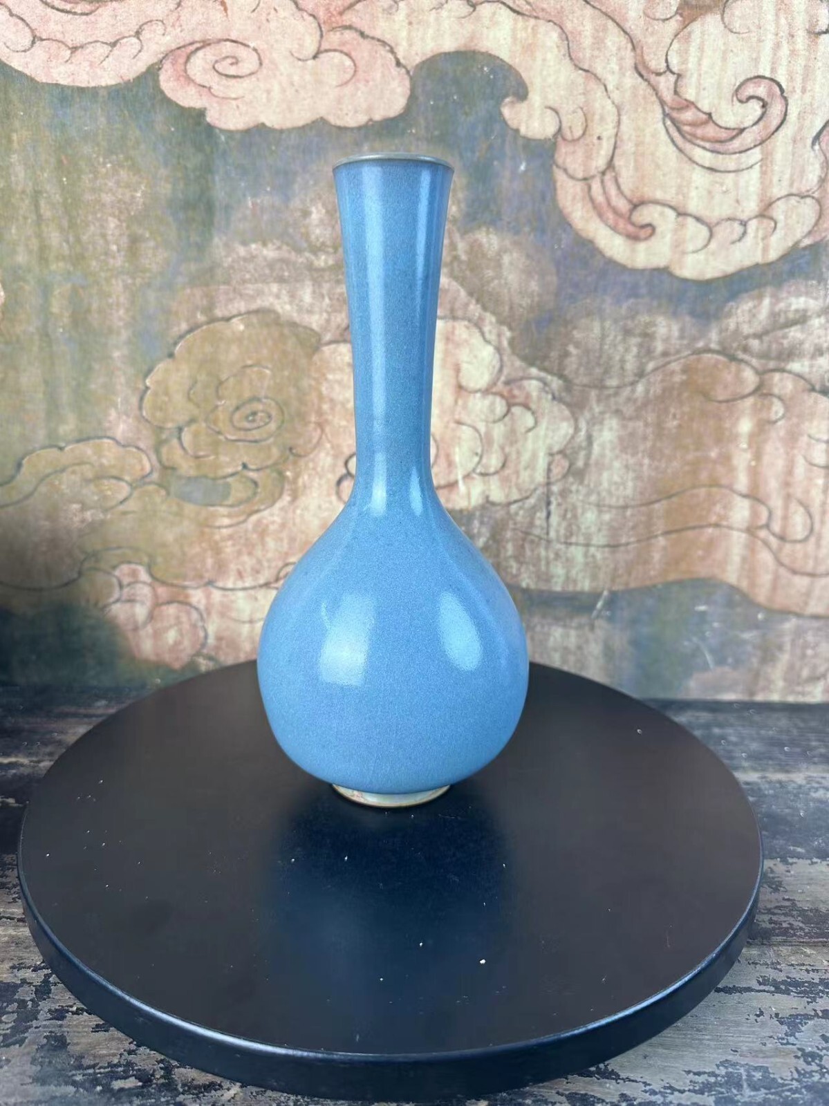 9.45-inch Chinese antique Jun kiln bottle