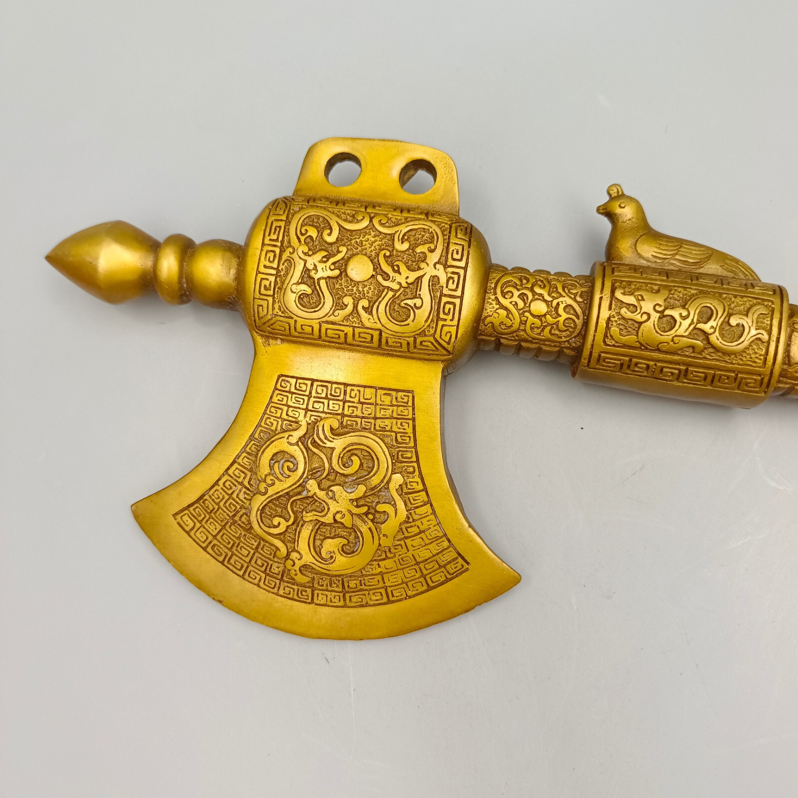Peace Dove Bronze Axe