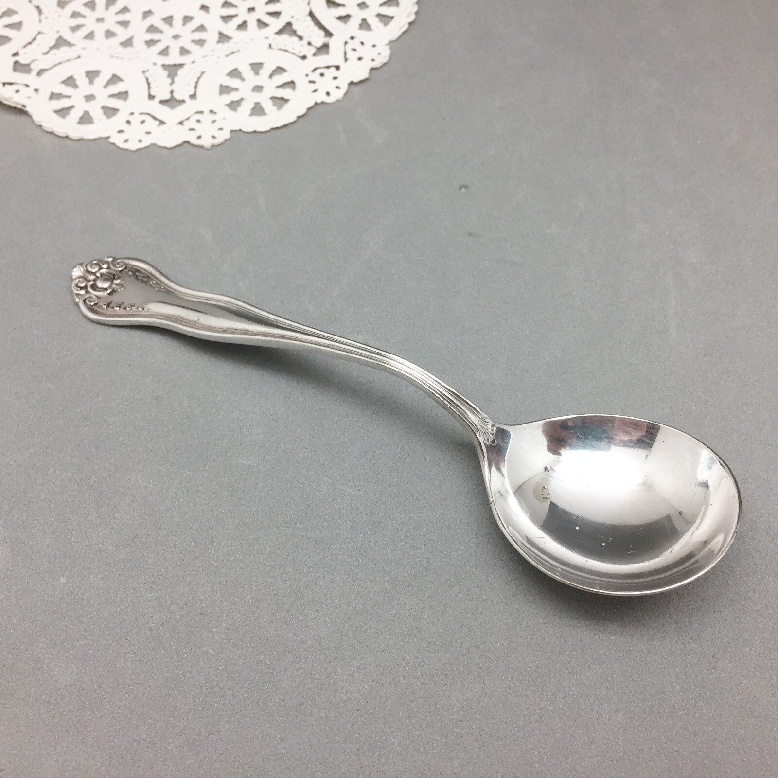 Antique E.H.H Smith Marseilles 1904 Pattern Silverplate Gravy Ladle 5.25″