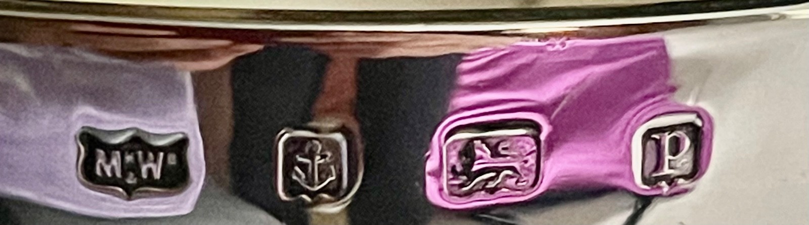 1914 Yale memorial presentation cup to “The Boss” in Sterling Silver