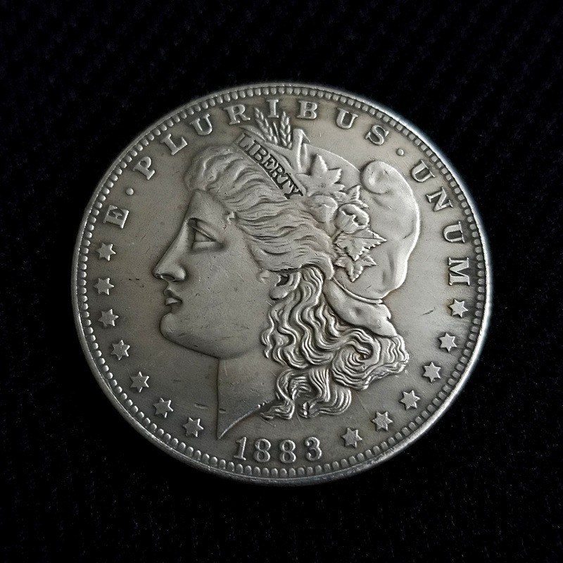 1883-S Circulated AU Liberty Head Historic Silver Artifact