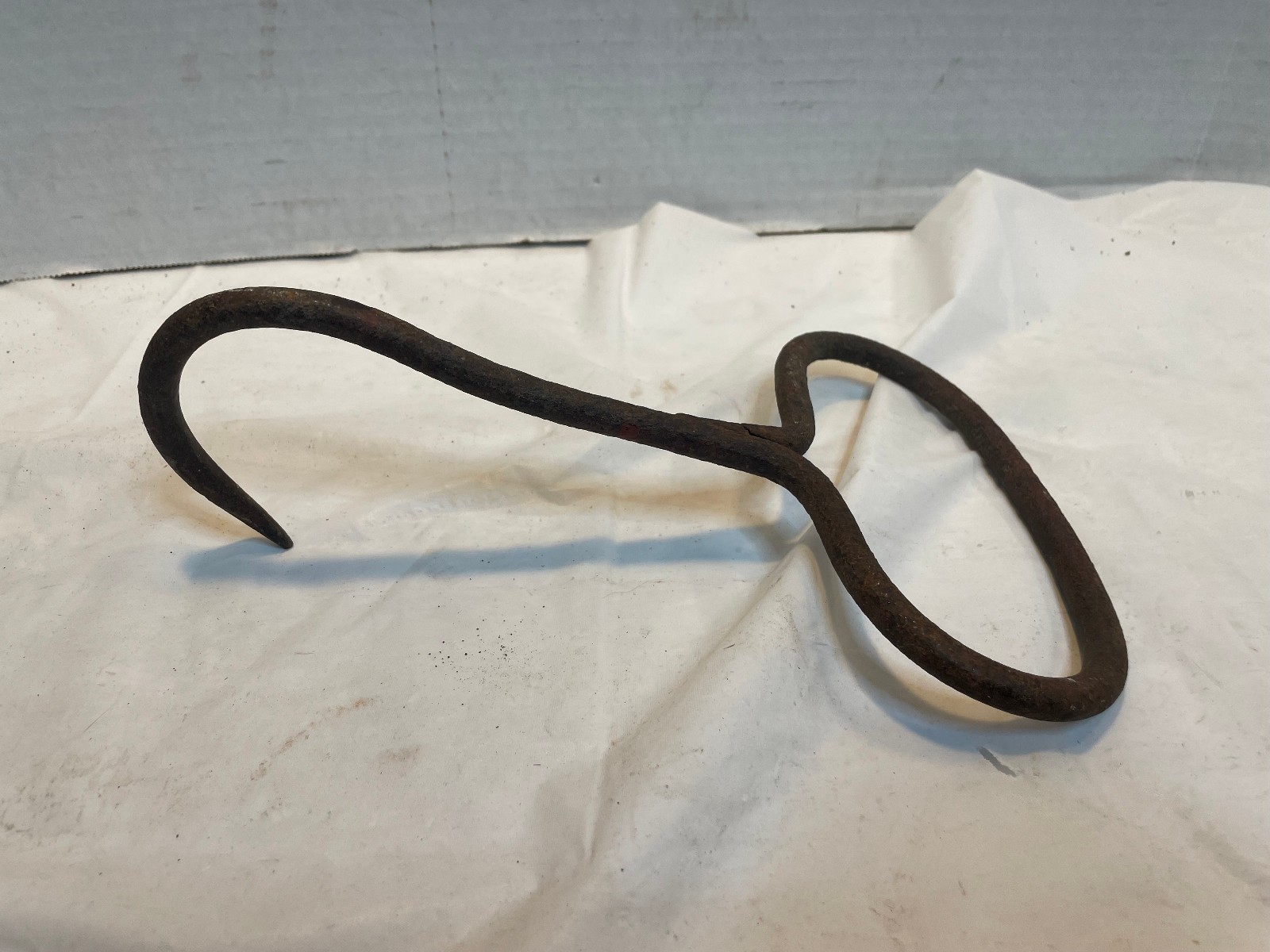 Antique Vintage Hay Bale Hook Metal Handle Tool Farm Barn – Parts or Repair