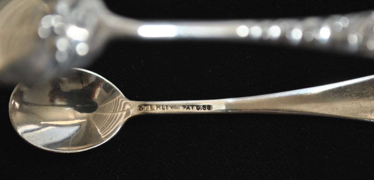 Dominick Haff Sterling Rococo Pattern Sugar Tongs ca. 1888 Excellent No Monogram