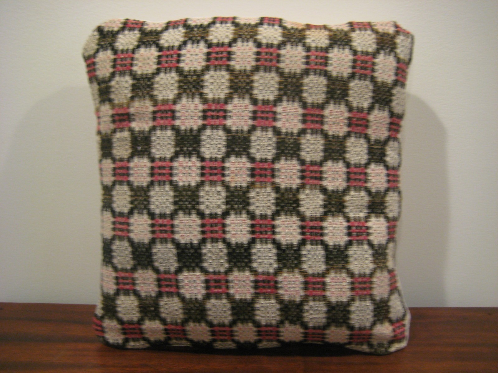 Pillow Sham #27 – Antique Coverlet – Decorative Throw Pillow – Accent Pillow