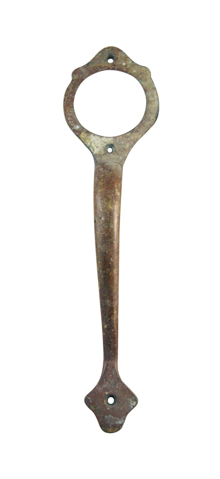 Antique Colonial 11.75 in. Bronze Door Pull Handle