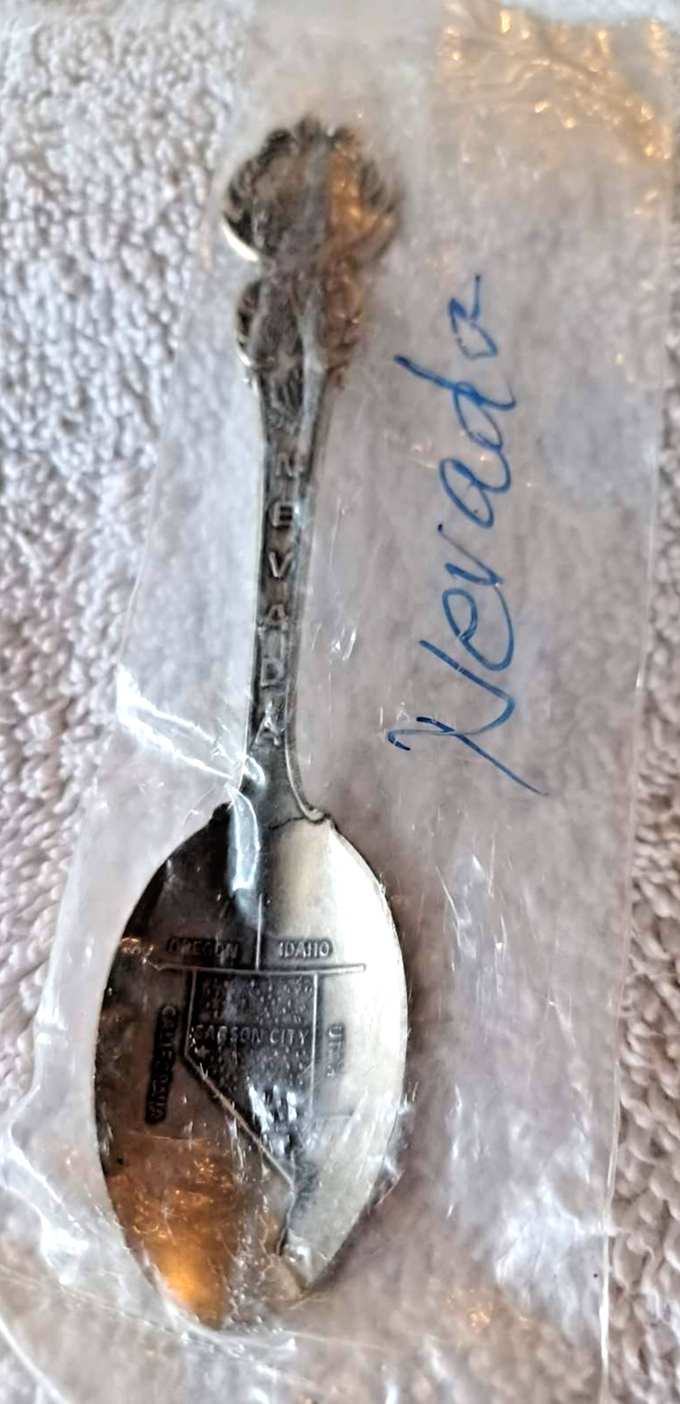 Vintage American Collectors Guild Spoon Collection Heritage Nevada 1864