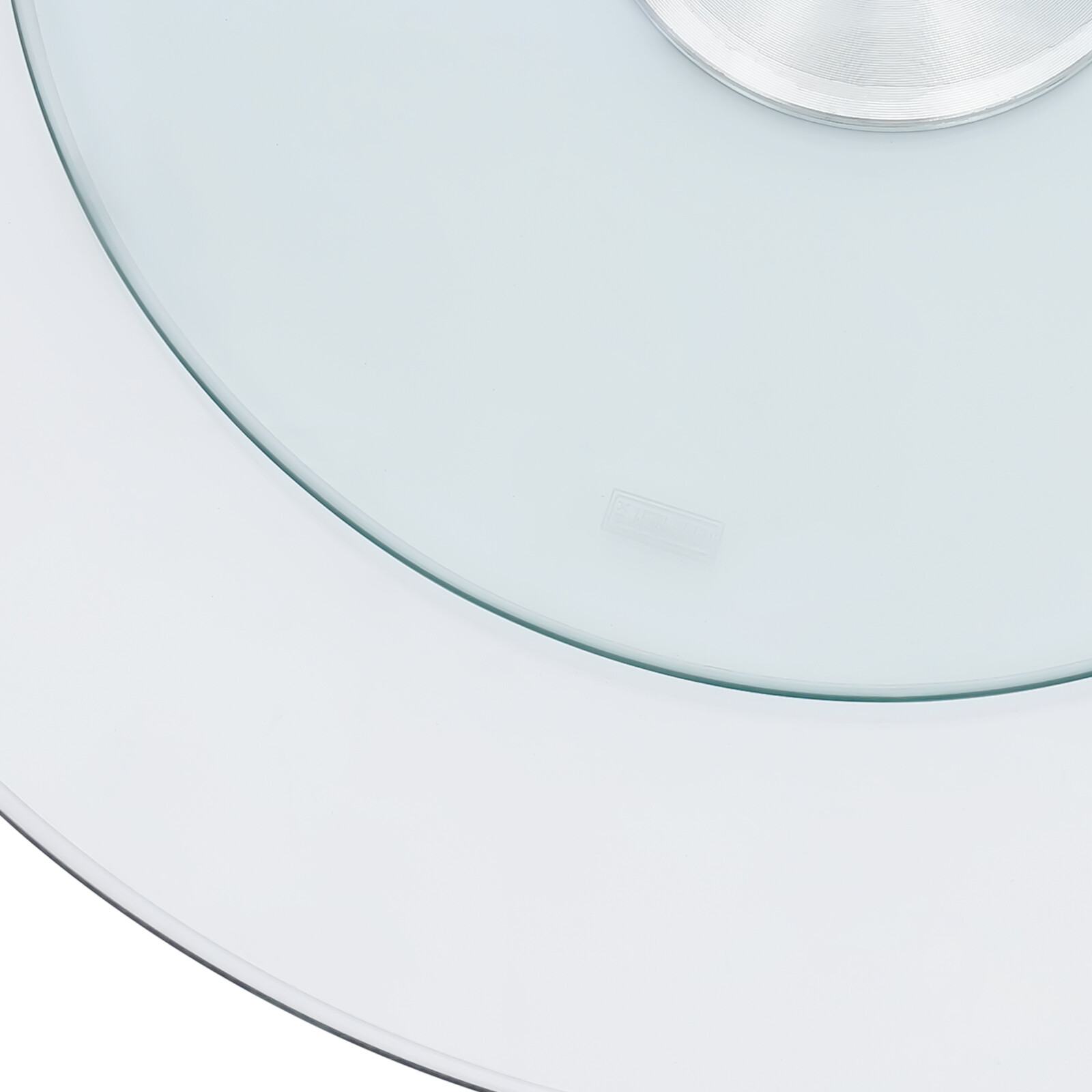 23.62inch Round Turntable, Tempered Glass Rotating Tray Serving Plate NEW