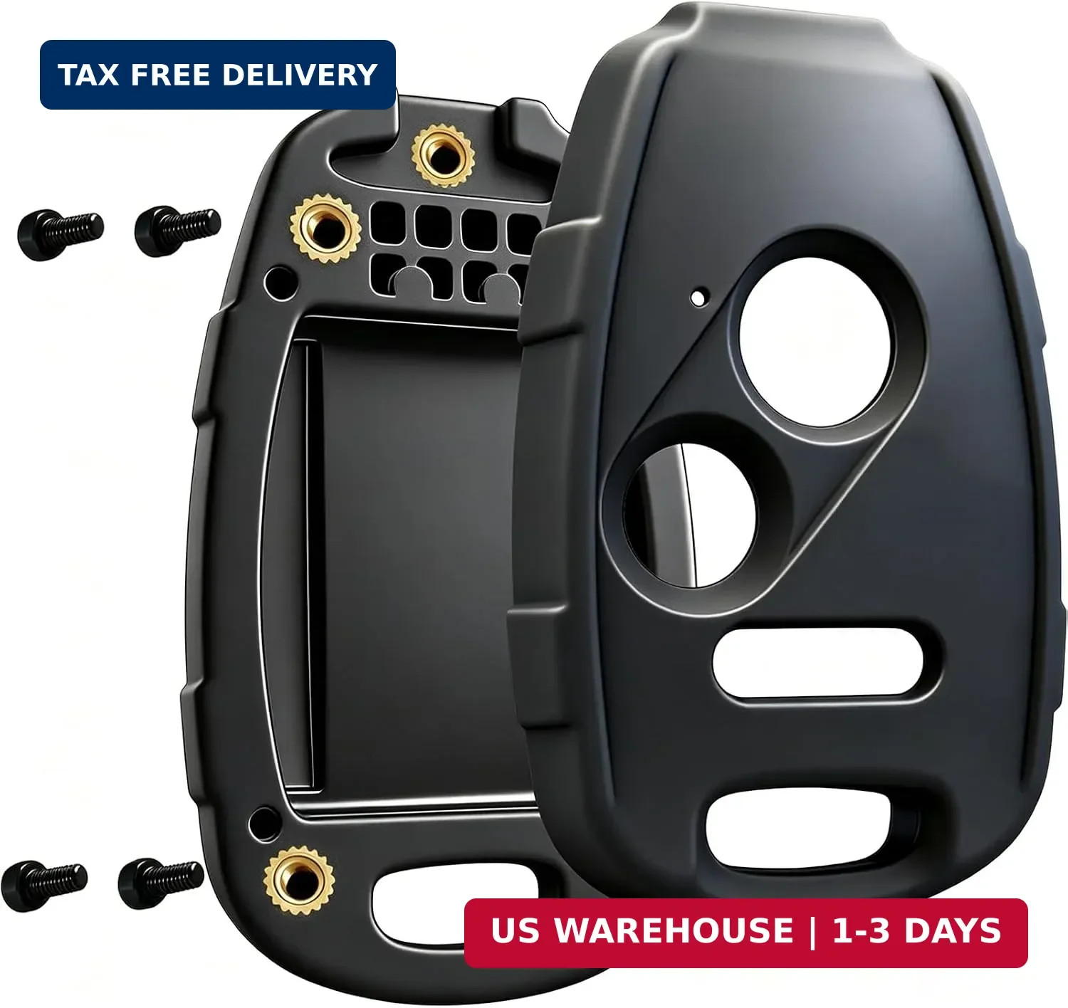 Key Fob Cover Shell Compatible with Honda Accord 2003-2012,Civic EX 2006-2013,Pi