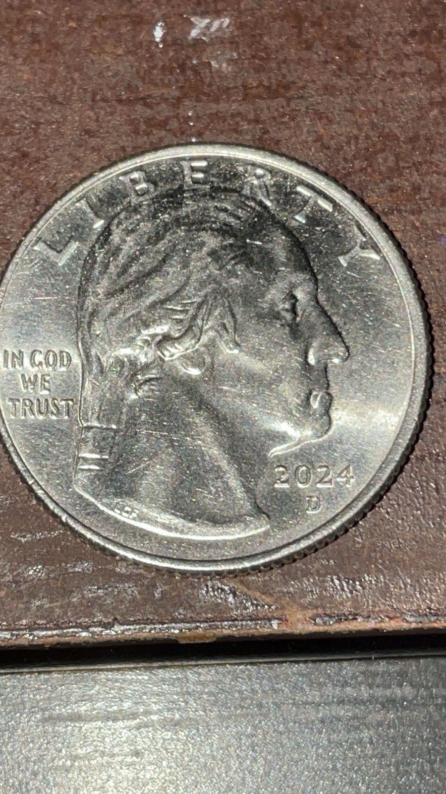 2024 Hope Quarter “in Cod We Trust” Rare Mint Error Coin