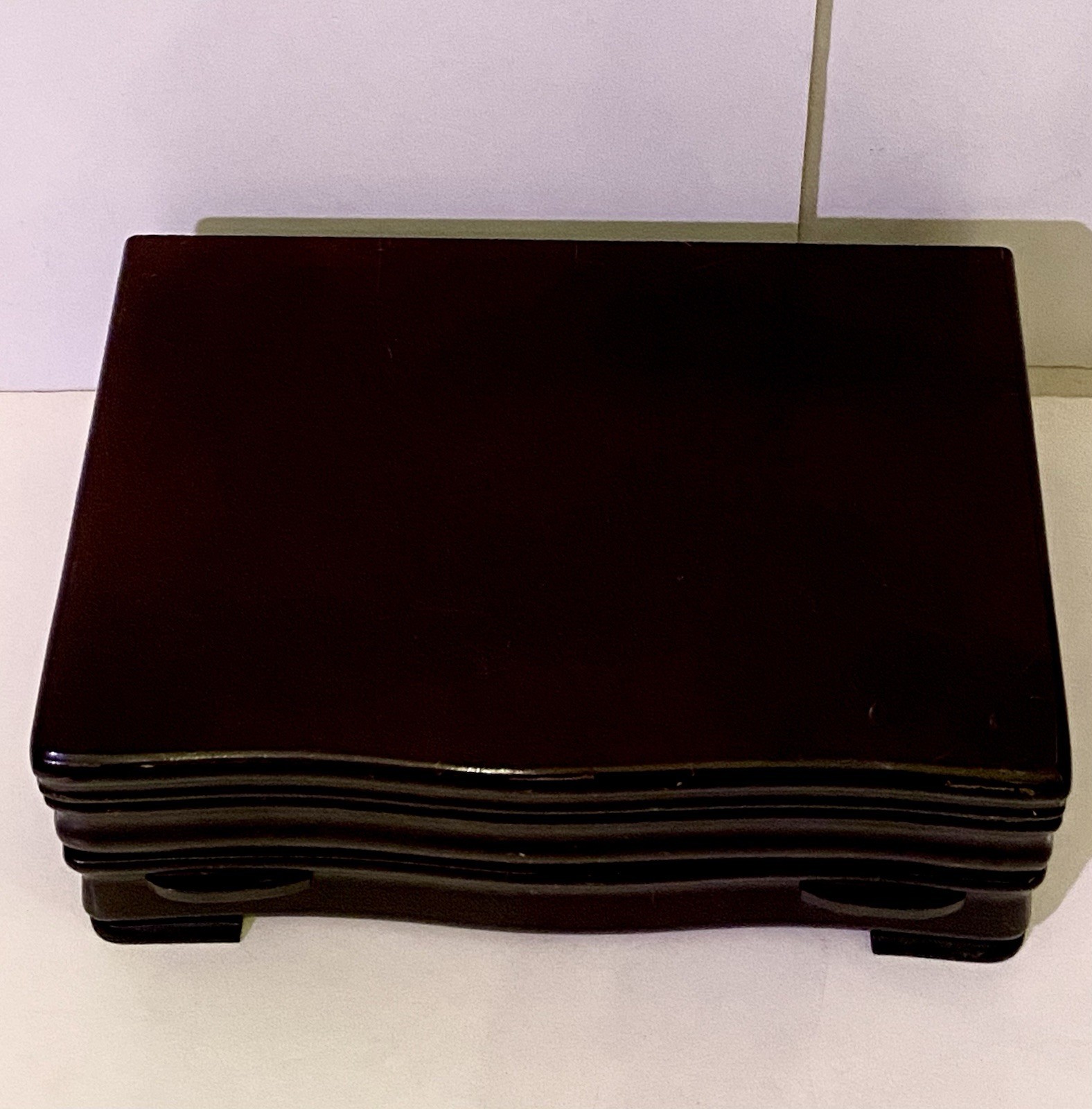 Oneida Community Plate Coronation Silver Plate 12 6Pc Place Settings Wooden Box