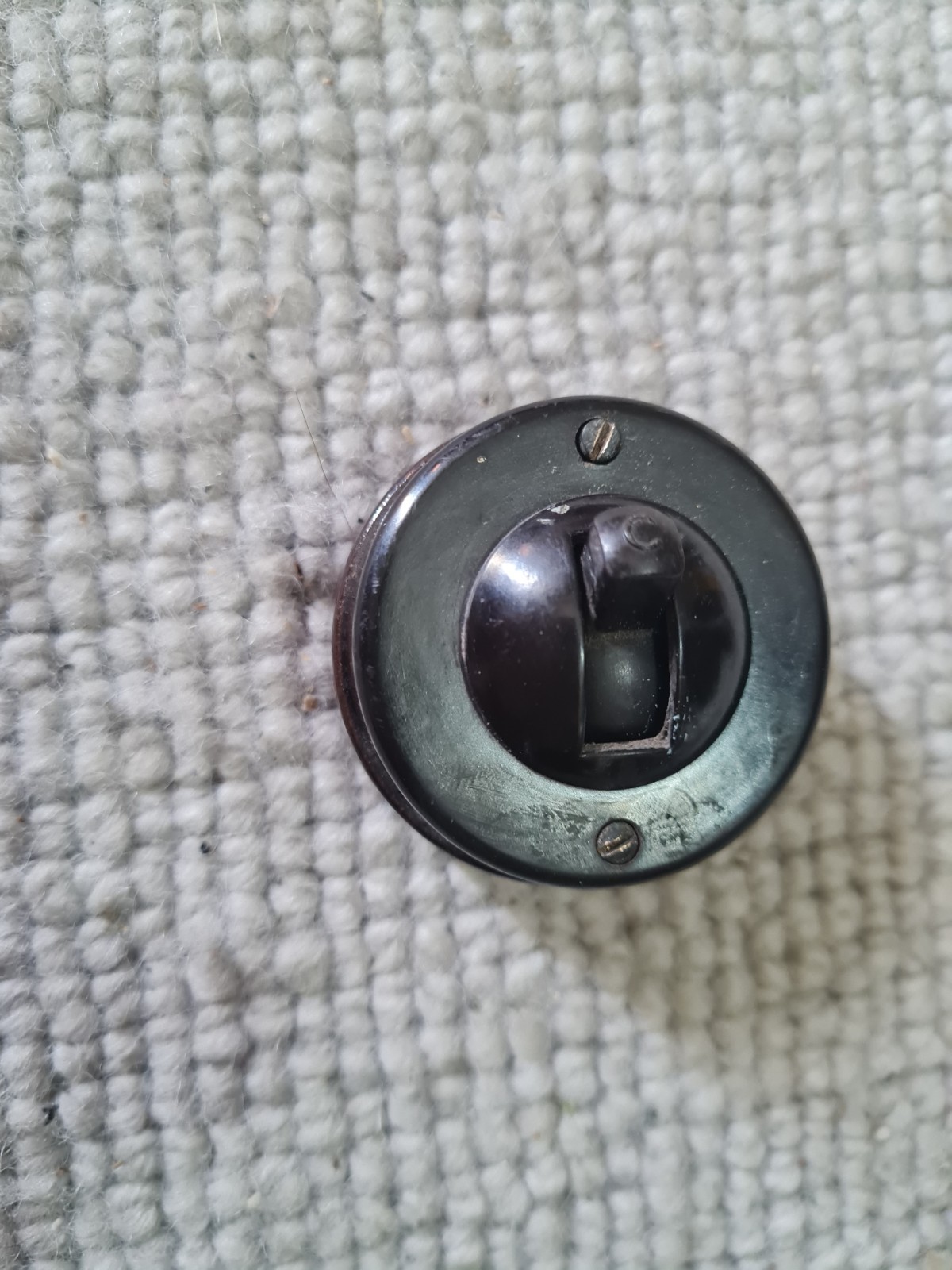 Vintage Bakelite Light Switch For Restoration crabtree