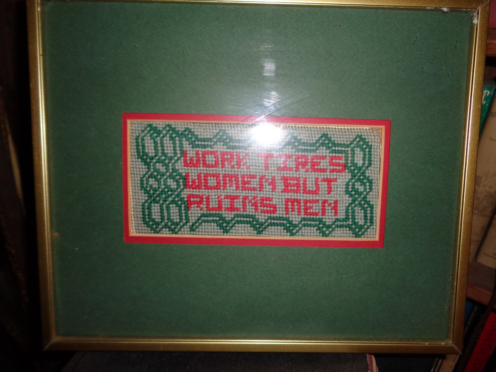 Contemporary needlepoint & local Theorem:Works Tires Women–but Ruins Men” WOW