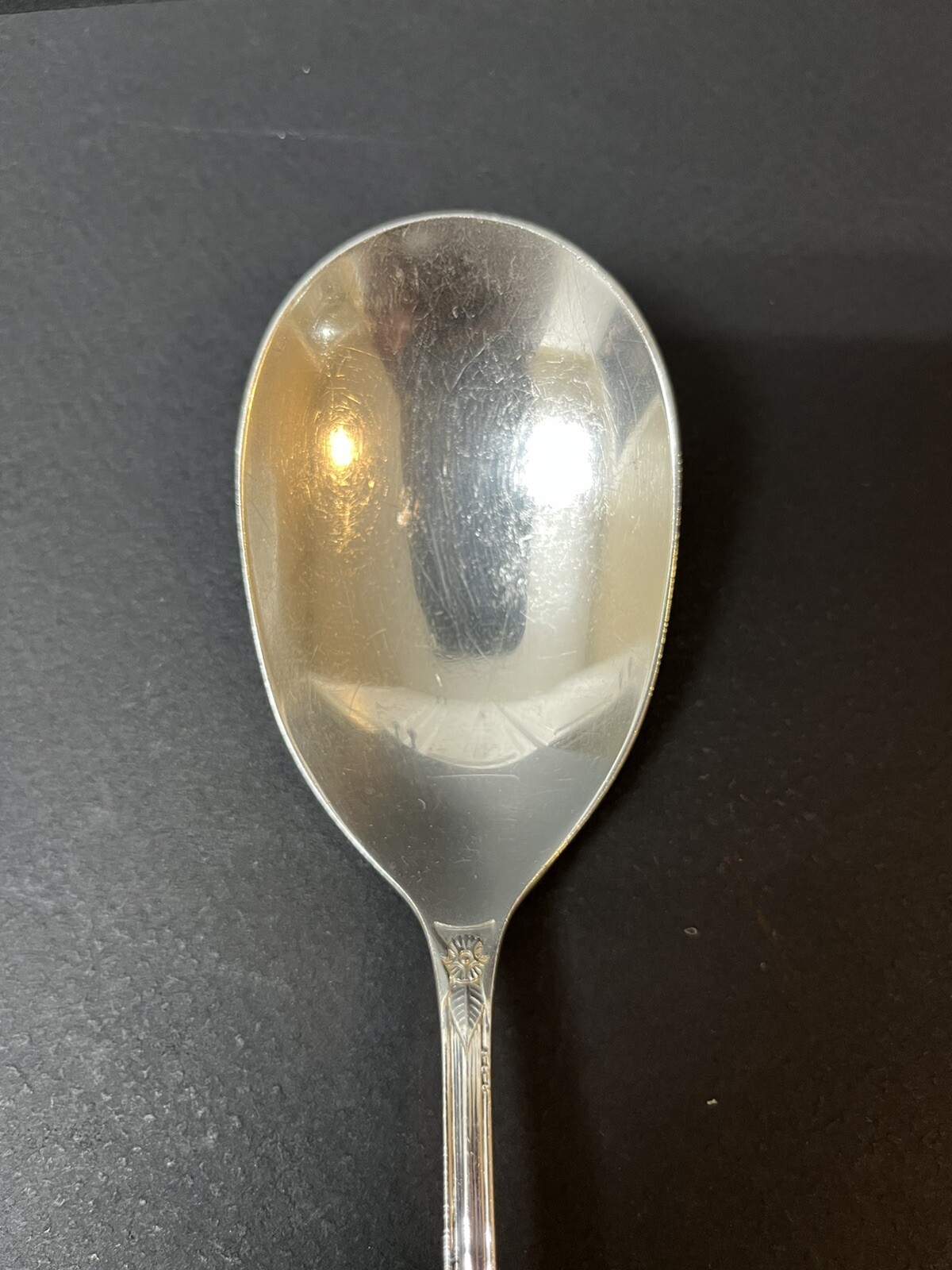 Oneida Sterling Silver Serving Spoon Virginian Pattern 65.5 Grams No monogram