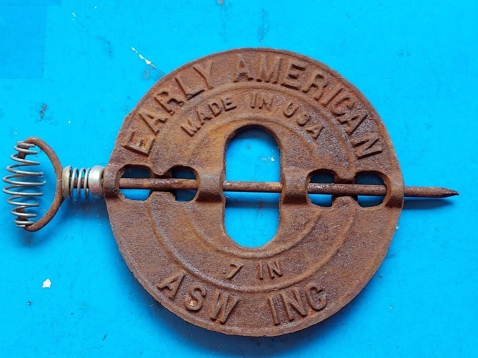 Lot Of 2 Dampers, THE ADAMS CO DUBUQUE IOWA DIAMOND A 8″, ASW INC 7″ REVERSIBLE