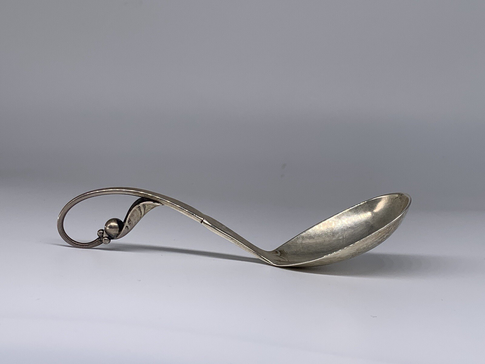 Georg Jensen Silver Nut Spoon – Ornamental/ Pyntebestik #21