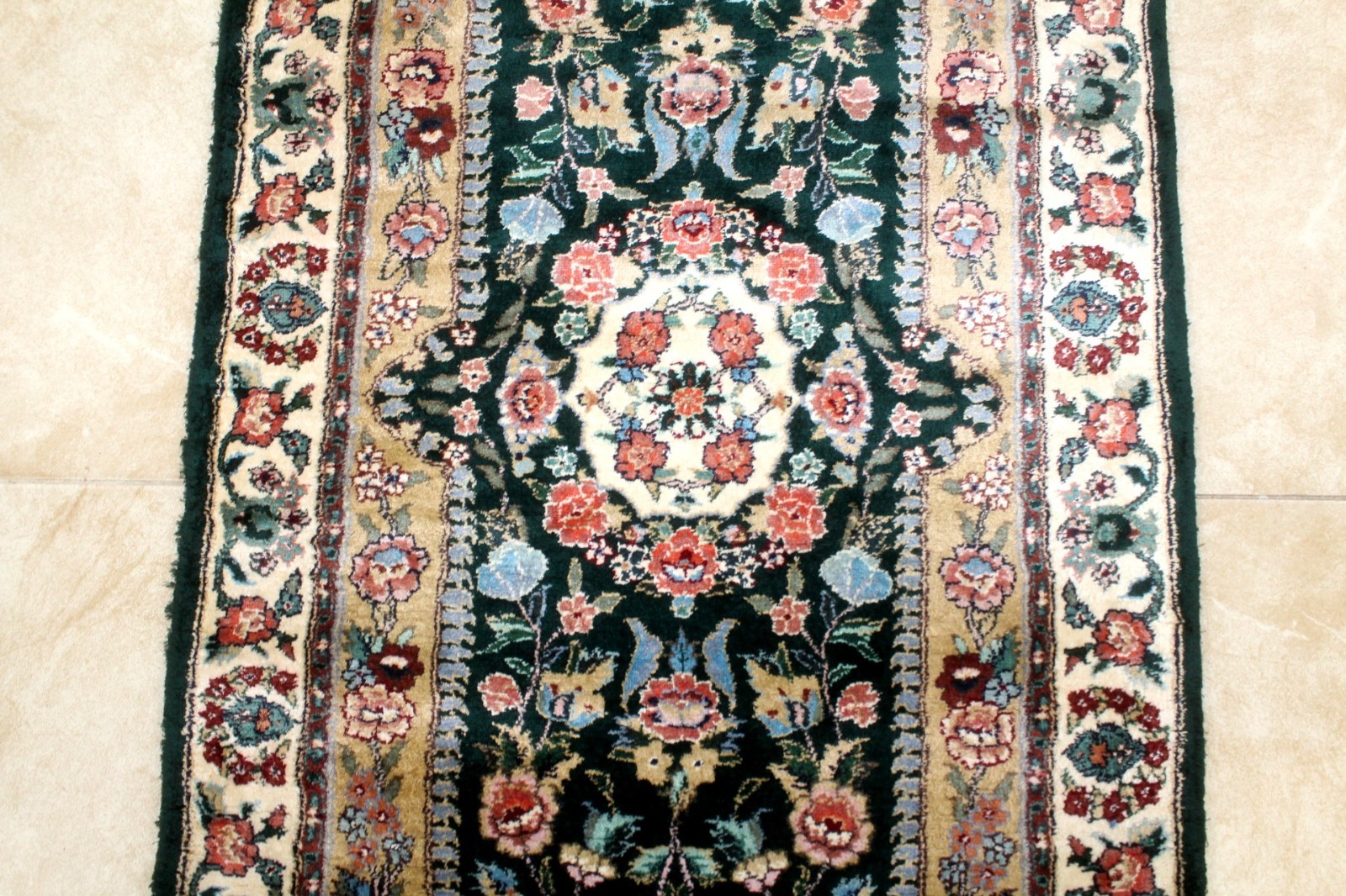 12X3 EXQUISITE MINT 400KPSI HAND KNOTTED VEGETABLE DYE SILK TABRIZZ RUG RUNNER