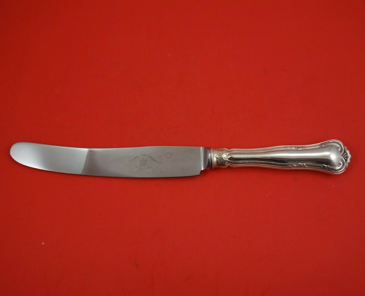 Herregaard by Cohr Sterling Silver Dinner Knife French 9 3/4″ Flatware Heirloom